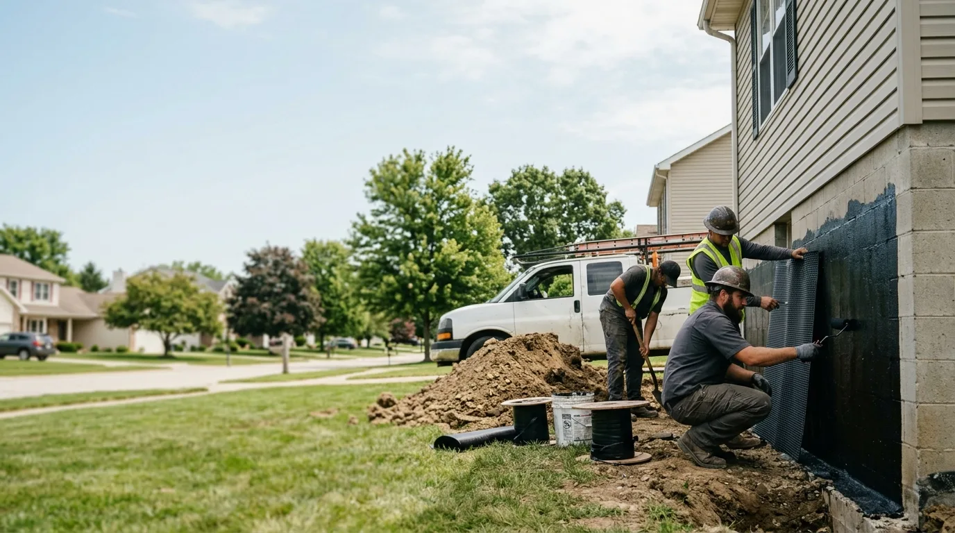 Basement Waterproofing in New Hartford, IA near me